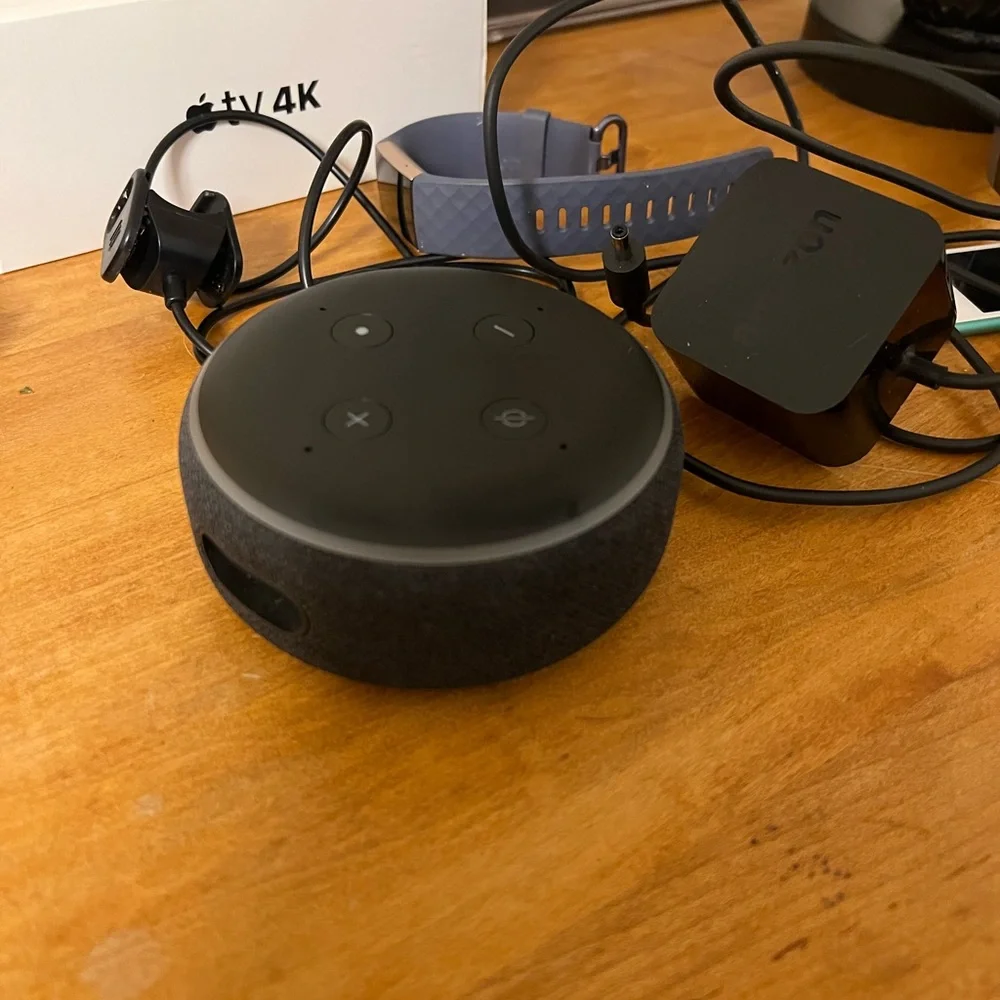 Alexa with charger